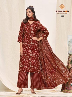 Suryajyoti Preyasi Vol 15 Plazo Kurti Set with Dupatta Fancy Palazzo suit catalogue