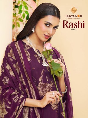 Suryajyoti Rashi Vol 7 Readymade Cotton Anarkali Catalog 