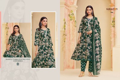 Suryajyoti Rashi Vol 7 Readymade Cotton Anarkali Catalog readymade suit catalogs