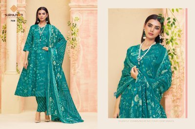 Suryajyoti Rashi Vol 7 Readymade Cotton Anarkali Catalog readymade suit catalogs