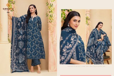 Suryajyoti Rashi Vol 7 Readymade Cotton Anarkali Catalog readymade suit catalogs