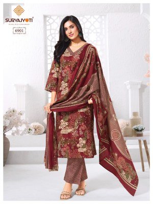 Suryajyoti Trendy Cotton Vol 69 Pure Cotton Printed Readymade Salwar Kameez Wholesale  readymade suit catalogs