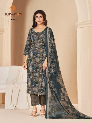 Suryajyoti Trendy Cotton Vol 72 Cotton Kurti Pant with Dupatta  wholesale catalogs