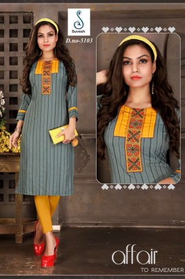 Suvesh Crystal Heavy Bombay Fabric Designer Kurti catalogue wholesale  rate  kurtis catalogs