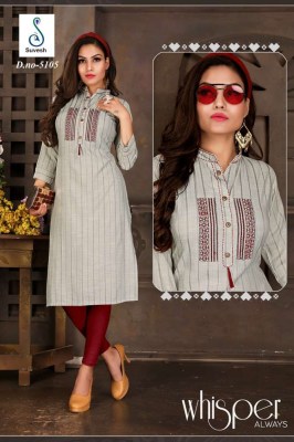 Suvesh Crystal Heavy Bombay Fabric Designer Kurti catalogue wholesale  rate  kurtis catalogs