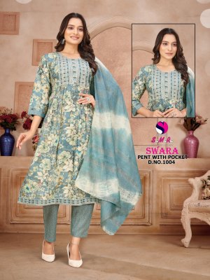 Swara vol 1 by samara reyon capsule foil printed anarkali suit catalogue with low rate readymade suit catalogs