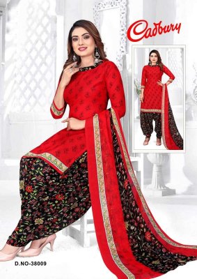 Synthetic Vol 38 by cadbury heavy syenthic printed readymade salwar suit catalogue at amavi expo salwar kameez catalogs