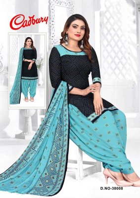 Synthetic Vol 38 by cadbury heavy syenthic printed readymade salwar suit catalogue at amavi expo salwar kameez catalogs