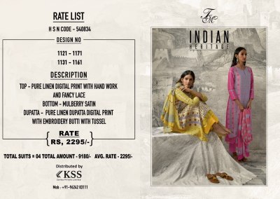 T and M present Indian heritage pure linen printed with hand embroidered pakistani suit catalogue at wholesale price  pakistani suit catalogs