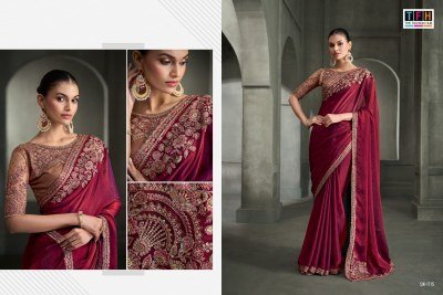 TFH The Fashion Hub SANDALWOOD-17 Designer Saree Collection with Blouse sarees catalogs