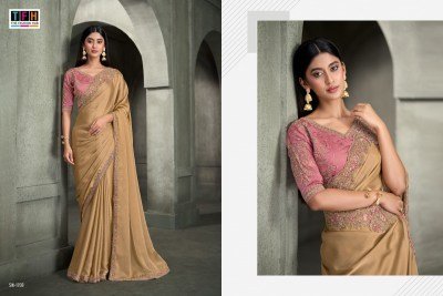 TFH The Fashion Hub SANDALWOOD-17 Designer Saree Collection with Blouse sarees catalogs