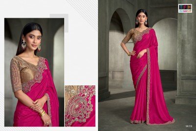 TFH The Fashion Hub SANDALWOOD-17 Designer Saree Collection with Blouse sarees catalogs