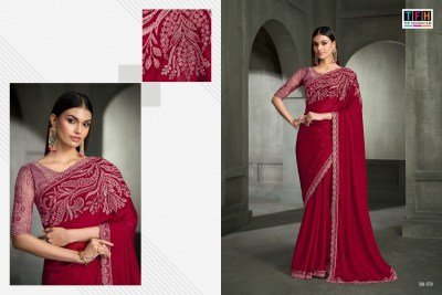 TFH The Fashion Hub SANDALWOOD-17 Designer Saree Collection with Blouse sarees catalogs
