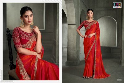 TFH The Fashion Hub SANDALWOOD-17 Designer Saree Collection with Blouse sarees catalogs
