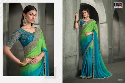 TFH The Fashion Hub SANDALWOOD-17 Designer Saree Collection with Blouse sarees catalogs