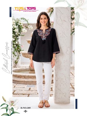 TIPS & TOPS TWINKLE Vol-02 Western Short Kurti Rayon  Collection kurtis catalogs