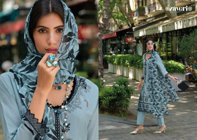 Taish vol 1 by Zaveri cambric cotton embroidered readymade suit catalogue  readymade suit catalogs