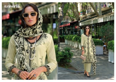 Taish vol 1 by Zaveri cambric cotton embroidered readymade suit catalogue  readymade suit catalogs