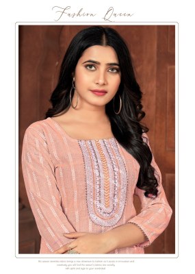 Takatak 2 slub cotton booti neck sequence work kurti catalogue at wholesale price kurtis catalogs