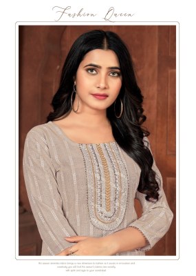 Takatak 2 slub cotton booti neck sequence work kurti catalogue at wholesale price kurtis catalogs