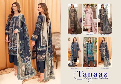 Tanaaz Vol 1 Exclusive Karachi cotton Pakistani Suits catalogue wholesale rate  pakistani suit catalogs