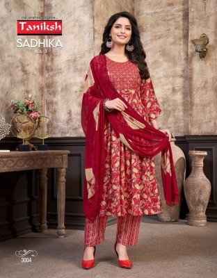 Taniksh Sadhika Vol 3 Kruti pant And Dupatta With Sikvnas Embroidery Work  kurtis catalogs
