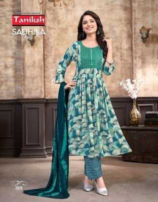Taniksh Sadhika Vol 3 Kruti pant And Dupatta With Sikvnas Embroidery Work  kurtis catalogs