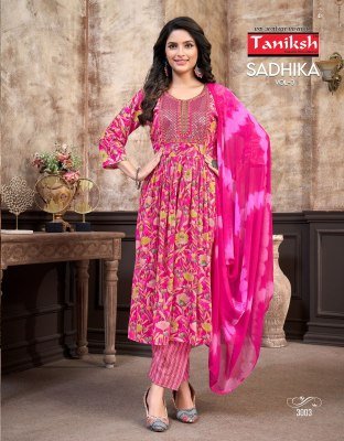 Taniksh Sadhika Vol 3 Kruti pant And Dupatta With Sikvnas Embroidery Work  kurtis catalogs