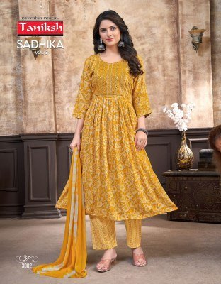 Taniksh Sadhika Vol 3 Kruti pant And Dupatta With Sikvnas Embroidery Work  kurtis catalogs