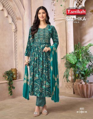 Taniksh Sadhika Vol 9 Readymade Anarkali Suit Wholesale Surat readymade suit catalogs