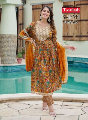 Taniksh Shimoni vol 2 Nyra cut Ready made suits catalogue  kurtis catalogs