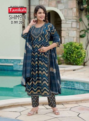 Taniksh Shimoni vol 2 Nyra cut Ready made suits catalogue  kurtis catalogs