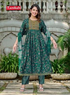 Taniksh Shimoni vol 2 Nyra cut Ready made suits catalogue  kurtis catalogs