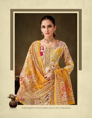 Taniksh Shivika Vol 1 Premium Muslin Embroidery Work  Suit Set with Pocket Pant And Digital Dupatta Wholesale kurtis catalogs