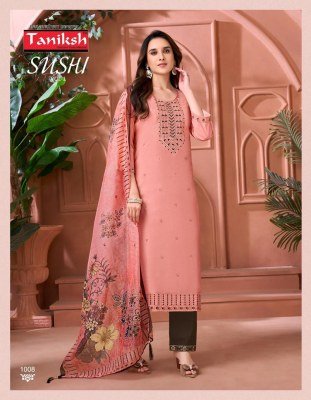 Taniksh Sushi Vol 1 Couture Roman Embroidered Kurta Pants And Digital Dupatta with Pocket Wholesale kurtis catalogs