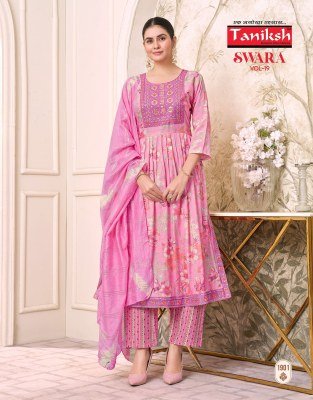 Taniksh Swara Vol 19 Nyra Cut Capsule Rayon Printed Suit with Embroidery And Chanderi Dupatta Wholesale   kurtis catalogs