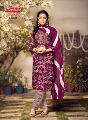 Taniksh by saba vol 1 reyon printed sequence work readymade suit catalog at wholesale price readymade suit catalogs