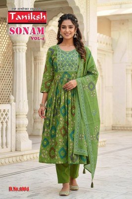 Tanishk Sonam Vol 4 Readymade Anarkali Set 