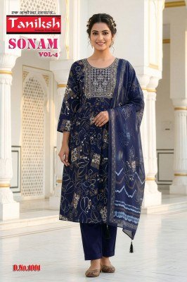 Tanishk Sonam Vol 4 Readymade Anarkali Set readymade suit catalogs