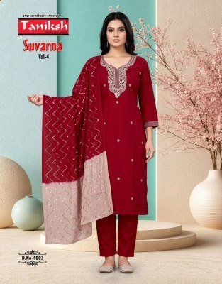 Tanishk Suvarna Vol 4 Wholesale Ready Made Suit Catalogue readymade suit catalogs