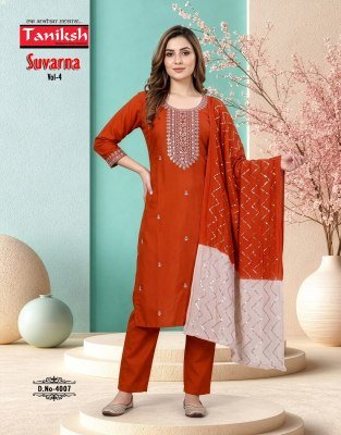 Tanishk Suvarna Vol 4 Wholesale Ready Made Suit Catalogue readymade suit catalogs