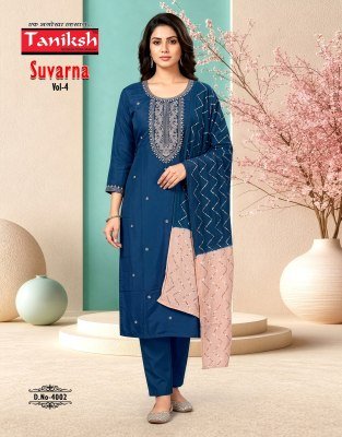 Tanishk Suvarna Vol 4 Wholesale Ready Made Suit Catalogue readymade suit catalogs