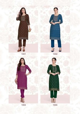 Tara vol 1 by Suryajyoti Reyon Cotton Foil Printed handwork kurti collection in affordable rate kurtis catalogs