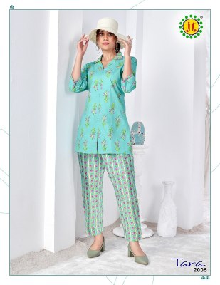 Tara vol 2 by JT Pure cotton printed co ord set catalogue at affordable rate Size wise Combo Set