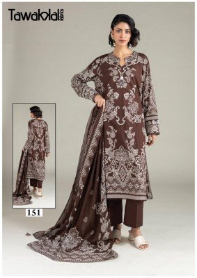 Tawakkal Fabrics Gulaal Classy Luxury Cotton Collection Vol-16 Kurti Pant Dupatta Set readymade suit catalogs