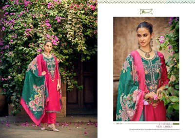 The Eknoor Choice Summer Collection Pure Viscose Muslin Rayon And Simer Silk Dress Material Wholesale dress material catalogs