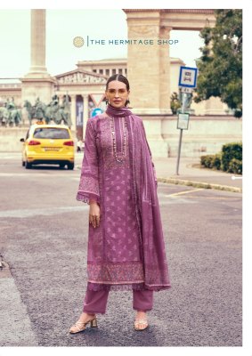 The Hermitage Shop by Bagh Pure Lawn Cotton Digital Printed dress material collection with low price salwar kameez catalogs