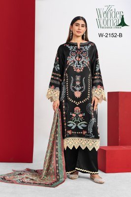 The Wonder Woman Designer Studio W-2152 Imported Satin 3-Piece Suit Set 