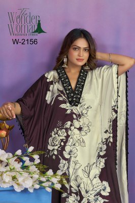 The Wonder Women Designer Studio W-2156 Imported Kaftaan with Bottom wholesale catalogs