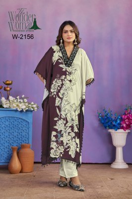 The Wonder Women Designer Studio W-2156 Imported Kaftaan with Bottom kurtis catalogs